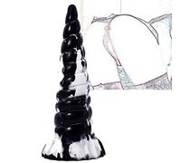 TRQOYTU Alien Fallo Monster Dilos XXL Fallo Anale Plug Anale Butt Plug Con Ventosa Silicone Realistico Plug Anale Butt Plug Massaggiatore Prostatico Big Horse Pene Gigante Dong Giocattolo Sessuale