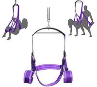TRQOYTU Altalena Bondage Rainraints Kit Altalena Girevole A 360° Altalena Dell'amore Impostata Come Coperta - Portata 180 Kg - Sex Toy Per Giochi Bondage