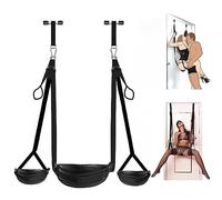 TRQOYTU Altalena Sessuale, Altalena Sessuale, Coppia, Giocattolo Sessuale Con Sedile, Giocattolo Per Adulti, Pelle, Cintura Sessuale, Restrizione Bondage, Restrizione Bondage BDSM, Fionda Sessuale