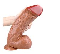TRQOYTU Anale Gigante XXL Il Glande Allargato Apporta Una Stimolazione Senza Precedenti, Mentre I Testicoli E Le Vene Realistiche Garantiscono L'orgasmo