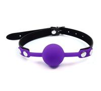 TRQOYTU Bavaglio In Silicone Fetish Gag Per Bocca Bavaglio Per Bocca Regolabile Bavaglio Per Bocca Bavaglio Per Flirt Flirt Gag Ball Bondage Divaricatore Per Giochi Di Ruolo Seducenti Bondage