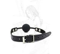 TRQOYTU Bavaglio In Silicone Fetish Gag Per Bocca Bavaglio Per Bocca Regolabile Bavaglio Per Bocca Bavaglio Per Flirt Flirt Gag Ball Bondage Divaricatore Per Giochi Di Ruolo Seducenti Bondage