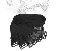 TRQOYTU BDSM Bondage Set Restrizioni Per Letto 7 Pezzi SM Sex Bondage Restrizioni Corda BDSM Corde In Nylon Regolabili Manette Restrizioni Set Di Restrizioni Per Caviglie Giocattoli Sessuali Fetish