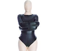 TRQOYTU Body, Bondage, Corpo Di Castità, BDSM, Polsini In Pelle, Manette Con Serratura, Braccialetto, Costume, Schiavo, Feticcio, Gioco, Giocattolo Del Sesso, Coppia, Donna, Uomo