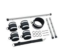 TRQOYTU Bondage Bar Spreader Bar SM Bondage Manette Polsini Per Caviglie Divaricatore Per Gambe Set Bondage BDSM Restrizioni Giocattolo Erotico Regolabile Per Coppie Donne Uomini