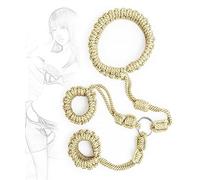 TRQOYTU Bondage Collo Mano Restrizione SM Collare Con Restrizioni Per Le Mani Regolabile Fetish Erotico Restrizioni Per Le Mani BDSM Corda Restrizione Set Manette Collare Manette Giocattolo