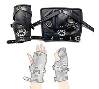 TRQOYTU Bondage Con Sospensione Per Mano E Caviglia, Set Bondage Estremo, Bondage Con Sospensione In Pelle, Manette, Polsini Per Caviglia, Sospensione Imbottita, Schiavo, Fetish, Coppie, Giocattoli