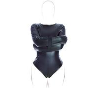 TRQOYTU Bondage Tuta Giacca Dritta Costume Abbigliamento Sesso Estremo Set Di Restrizioni BDSM Per Donna Manette SM Restrizioni Per Donna Schiava Giocattolo Del Sesso Fetish Giacca Dritta Sesso