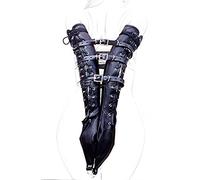 TRQOYTU Borsa Per Bondage Con Legatura Regolabile In Pelle PU Con Allacciatura Per Gomiti E Mani, Di Camicia Di Forza, Imbracatura Per Braccio Chiusa, Restrizioni Per Braccio Schiavo, Giocattolo