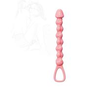 TRQOYTU Catena Anale Con Palline Perle Anali Butt Plug Ano Masturbatore Catena A Palline Doccia Anale Plug Anale Perline Di Trazione Perline Anali Fetish Trainer Anale Masturbatore Giocattolo