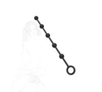 TRQOYTU Catena Anale In Silicone Con Manico 5 Palline Anali A Spirale Plug Anale Prostata Massaggiatore Anale Stretching Trainer Anale Catena Dilatatore Stimolazione Giocattolo Sessuale Per Uomini