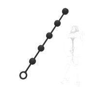 TRQOYTU Catena Anale In Silicone Con Manico 5 Palline Anali A Spirale Plug Anale Prostata Massaggiatore Anale Stretching Trainer Anale Catena Anale Palline Anali Perline Dilatatore Stimolazione