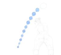 TRQOYTU Catena Anale Palline Anali In Silicone Plug Anale Dildo Anale Con Anello Di Trazione Palline Anali Impermeabili Stimolazione Masturbatore Trainer Dilatazione Giocattolo Sessuale Per Coppie