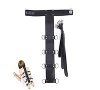 TRQOYTU Cintura Da Braccio In Pelle Bondage Sessuale Collare Imbracatura BDSM Set Di Schiavitù Sessuale Schiavo Del Cane Restrizione Fetish Sex Binder Restrizione Per Divertimento Sexy