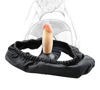 TRQOYTU Cintura Di Castità Cintura Di Castità Femminile Con Vibratore Pantaloni Masturbatori Biancheria Intima Slip Con Vibratore In Silicone Pene Dildo Anale Dilos Giocattolo Del Sesso Butt