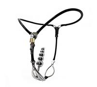 TRQOYTU Cintura Di Castità In Acciaio Inossidabile Per Donna, Con Design A Forma Di Cuore E Plug Anale, Regolabile In Vita Per Una Vestibilità Comoda, Intimo Femminile In Acciaio Inossidabile