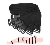 TRQOYTU Confezione Da 7 Set Di Bondage SM Sex Corde Di Nylon Regolabili Manette Manette Per Caviglie Di Ritenuta Per Letto Manette Per Braccia Restrizioni Fetish Restrizioni Per Letto Set Di Bondage