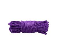 TRQOYTU Corda Per Bondage Da 3 X 10 Metri Set Bondage SM Bondage Sex Corda Di Cotone Corda Bondage Giocattoli Sessuali Adatti A Principianti E Coppie (nero + Viola + Rosso)