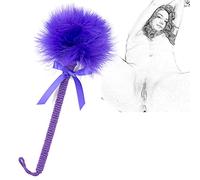 TRQOYTU Deluxe Feather Tickler Flirtare Tickler Love Feather Clitoride Crop SM Frusta Erotico Flogger Paddle Sesso BDSM Bondage Sculacciate Crop Letto Restrizioni Gioco Di Ruolo Erotico Giocattoli