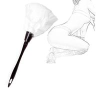 TRQOYTU Deluxe Piuma Solleticatore Fustigatore Erotico SM Frusta Sesso Amore Piuma Frusta Per Clitoride BDSM Bondage Sculacciata Slapper Paddle Letto Restrizioni Flirtare Gioco Di Ruolo Erotico