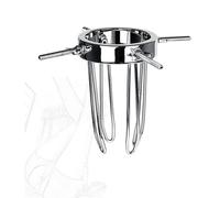 TRQOYTU Dilatatori Anali In Acciaio Inox Dilatatore Vaginale Espansore Vaginale Dilatatore Espansore Anale Dilatazione Anale Speculum Vaginale Anale Fetish Masturbazione Plug Anale SM Giocattolo