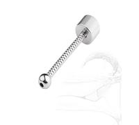 TRQOYTU Dilatatori Uretrali Dilatatore Uretrale In Acciaio Inox Suono Cava Uretra Tappo Per Il Pene Masturbazione Catetere CBT Massaggio Del Pene Prince Scepter Stimolazione Giocattolo Del Sesso