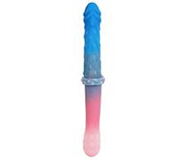 TRQOYTU Dildo A Doppia Testa Doppio Realistico Lungo Anal Plug Anale Butt Con Ventosa Pene In Silicone Punto G Massaggio Prostatico Dong Masturbazione Per Donne Uomini