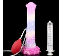 TRQOYTU Dildo Butt Plug - Butt Plug In Silicone Con Funzione Di Spruzzo D'acqua, Plug Anale Per Giocattoli Anali, Progettato Per Principianti E Utenti Avanzati