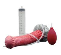 TRQOYTU Dildo Butt Plug - Butt Plug In Silicone Con Funzione Di Spruzzo D'acqua, Plug Anale Per Giocattoli Anali, Progettato Per Principianti E Utenti Avanzati