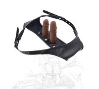 TRQOYTU Dildo Con Cinturino Di Castità Con Dildo Interno, Anale, Vagina, Imbracatura Per Con Cinturino, Plug Per Pene, Vaginale, Erotico, Giocattolo Sessuale