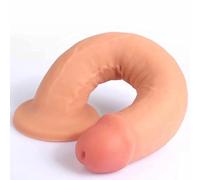 TRQOYTU Dildo di simulazione realistico realizzato in materiale siliconico con molteplici opzioni di dimensioni e un forte design della base di aspirazione, un sex toy che soddisfa le esigenze del