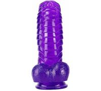 TRQOYTU Dildo Gigante Da 30 Cm, 6 Colori Disponibili, Vibratore Mostruoso In Silicone, Replica Del Pene Di Grandi Dimensioni, Masturbatore Femminile, Vibratore Extra Grande, Vero Dong