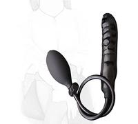 TRQOYTU Dildo Gonfiabile Con Pompa, In Silicone, Per Il Culo, Massaggiatore Per La Prostata Maschile, BDSM, Enorme Plug Anale, Dilatazione, Masturbatore Anale Espandibile, Giocattolo Sessuale