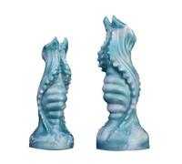 TRQOYTU Dildo Realistico Alieno Dildo Anale Con Potente Ventosa Sesso Anale Gay Enorme Vibratore In Silicone Soft Touch Plug Anale Stimolazione Della Prostata Giocattolo Del Sesso Donna Uomo