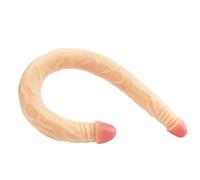 TRQOYTU Dildo Realistico Da 55 Cm Super Lungo Doppio Dilos Flessibile A Doppia Testa Dildo Plug Anale Butt Plug Prostata Vagina Massaggiatore Masturbazione In PVC Giocattolo Sessuale Per Uomini