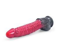 TRQOYTU Dildo Realistico Plug Anale Butt Plug Con Ventose Silicone Liquido Espansore Dell'ano Massaggiatore Della Prostata Stimolatore Del Punto G Masturbazione Giocattolo Del Sesso Anale Giocattolo