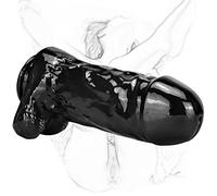 TRQOYTU Dildo realistico Super Large Plug anale Butt plug con ventosa Grande dilatatore dell'ano Massaggiatore prostatico vaginale Stimolatore del punto G Masturbazione in PVC Giocattolo sessuale
