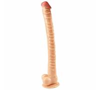 TRQOYTU Dildo Realistico XXL Da 40 Cm Con Forte Ventosa, Vibratore Gigante Extra Lungo, Grande Plug Anale, Plug Anale, Dilatatore Anale, Stimolazione Del Punto G, Giocattolo Sessuale.