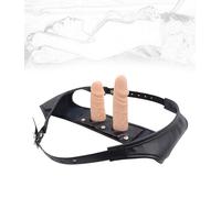 TRQOYTU Doppio Dildo Interno Dildo Interno Cintura Di Castità Mutandine Di Castità Mutandine Con Pene Inserito Inserimento E Vaginale Anale Plug Masturbazione Giocattoli Sessuali
