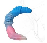 TRQOYTU Doppio Dildo Realistico Dildo Anale Butt Plug Testa Replica Del Pene Plug Anale Stimolatore Del Punto G Cavallo Penetrazione Fisting Giocattolo Sessuale