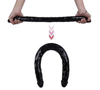 TRQOYTU Doppio Fallo XXL,Fallo Classico, Doppio Piacere Di Penetrazione E Stimolazione - Prodotti Di Alta Realtà Per Coppie Lesbiche, Falli Anali In Morbido Silicone E Strumenti Per La Masturbazione