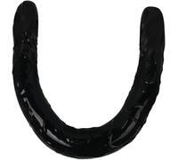 TRQOYTU Doppio Vibratore In Silicone Da 44 Cm Realistico Nero Morbido Dildo Doppio Masturbatore Plug Giocattolo Del Sesso Per Coppie Principianti Regali Avanzati Per Le Donne