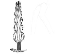 TRQOYTU Espansore Anale In Metallo Dilatatore Anale Vaginale Plug Anale Dildo Anale Fetish Masturbazione Butt Plug Punto G Stimolazione Vaginale Massaggio Alla Prostata SM Giocattolo Sessuale