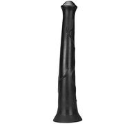 TRQOYTU Falli Per Pene Falli Realistici Falli XXL In Silicone A Due Strati Plug Anale Lungo Con Forte Ventosa Butt Plug Falli Animali Falli Anali Per Utenti Esperti Giocattolo Sessuale Per Donne