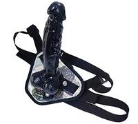 TRQOYTU Fallo Anale Con Cinturino, Cintura In Nylon Regolabile, Con Ventosa, Giocattolo Sessuale SM Per Masturbazione, Partner Maschili E Femminili, Soprattutto Lesbiche,