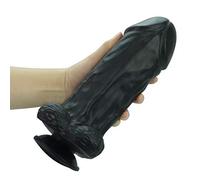 TRQOYTU Fallo Anale Fallo Gigante XXL Vene Reali E Testicoli Carnosi Replica Reale Del Pene Dong Realistici Stimola Il Punto G Per Te Con Una Forte Ventosa, Giocattolo Unisex