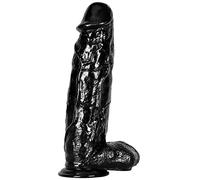 TRQOYTU Fallo Realistico Con Forte Ventosa, 30cm 42cm 46cm Fallo Anale Silicone Monster Dildo Fallo Anale Replica Morbida Del Pene Con Nodo Spesso Giocattolo Del Sesso Per Donne E Uomini