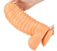 TRQOYTU Fallo Realistico Da 2,4 Kg Con Forte Ventosa, Vibratore Anale Da 30 Cm, Mostruoso In Silicone, Anale, Replica Morbida Del Pene Con Nodo Spesso, Giocattolo