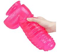 TRQOYTU Fallo Realistico Da 2,4 Kg, Grande Fallo Mostruoso A Sei Colori, Fallo In Silicone Curvo Da 11,8 Pollici Con Ventosa, Fallo Per Uomini E Donne, Giocattolo Del Sesso