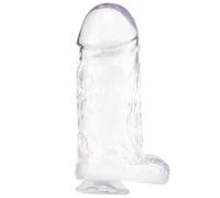 TRQOYTU Fallo Realistico, Fallo Artificiale XXL Realizzato In Enorme Silicone A Doppio Strato Con Vene Vere Attraverso La Base A Ventosa, Stabile E Fissabile, Dotato Di Plug Anale E Prostata